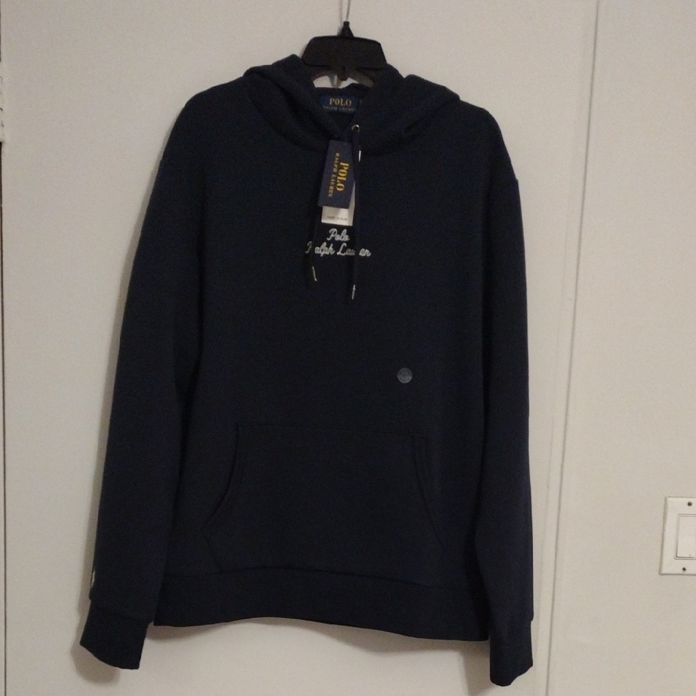 Polo by Ralph Lauren Men's Dark Blue Hoodie